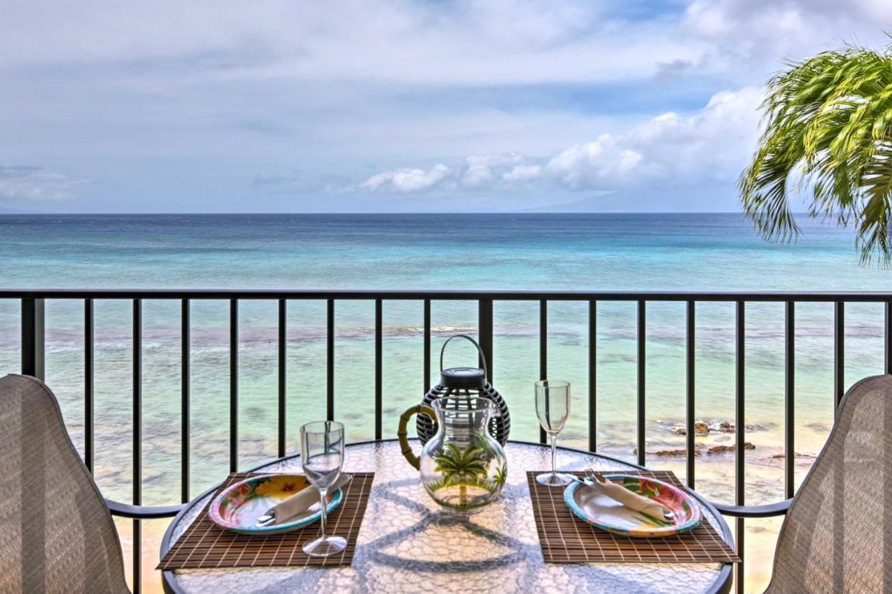 Beachfront Lahaina Condo - Featured On Hgtv! Kahana Dış mekan fotoğraf