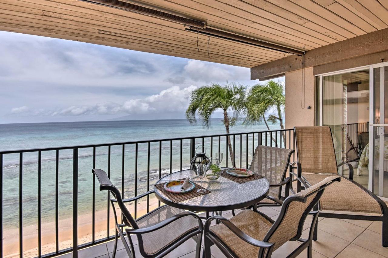 Beachfront Lahaina Condo - Featured On Hgtv! Kahana Dış mekan fotoğraf